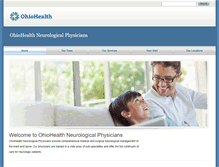 Tablet Screenshot of ohiohealthneurophysicians.com